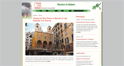 Desktop Screenshot of kunstundreisen.de